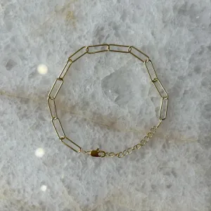 Paperclip Chain Bracelet