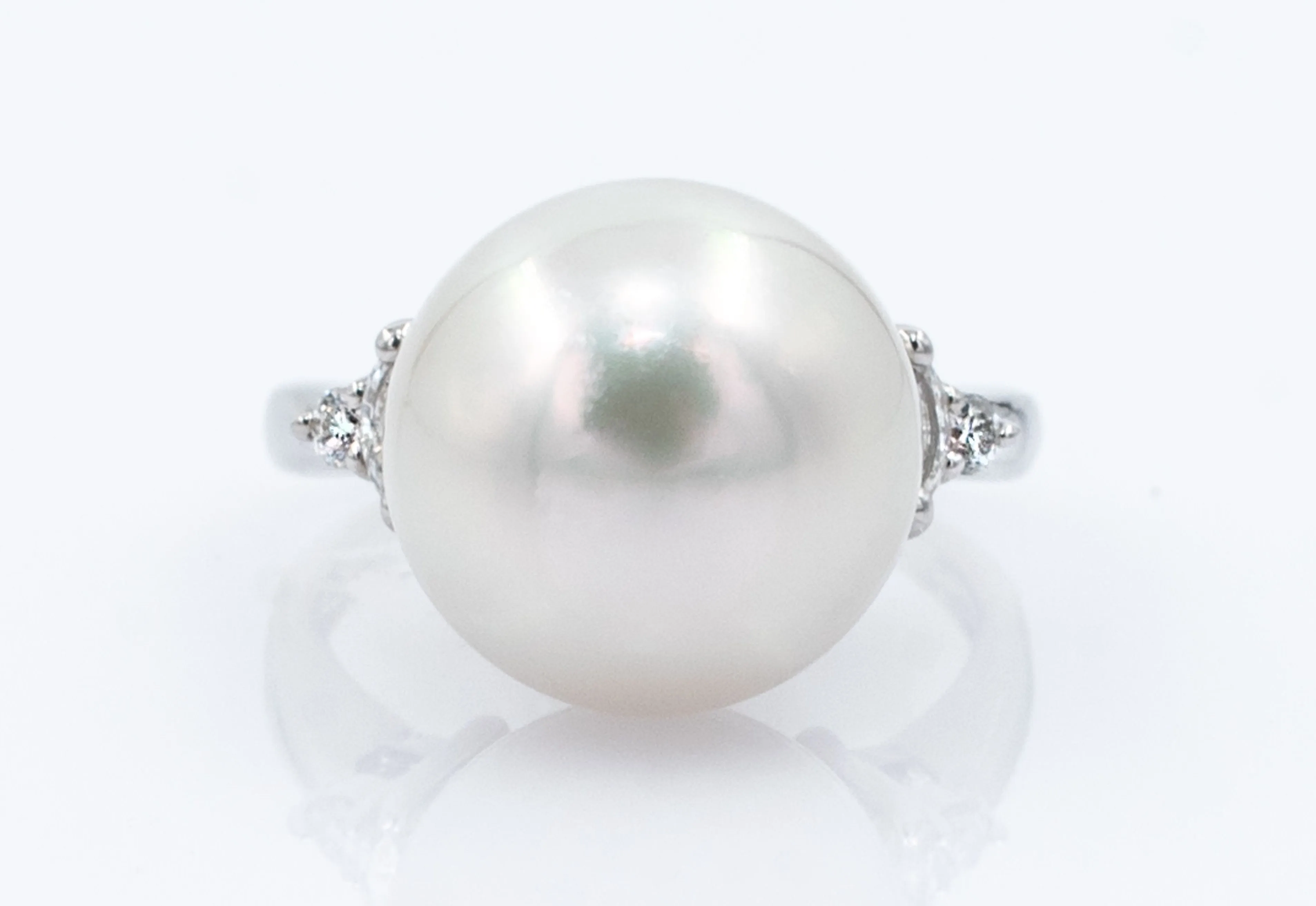 Pearl & Diamond Cocktail Ring