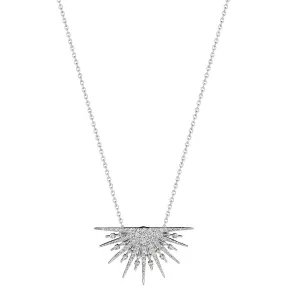 Petite Half Starburst Necklace