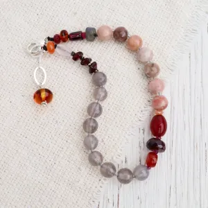 Pink Agate Mix Bracelet