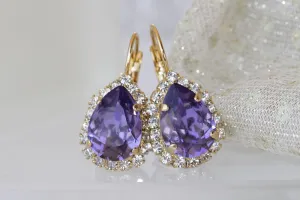 PURPLE WEDDING JEWELRY