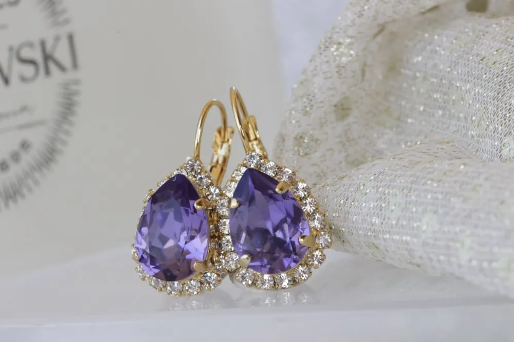 PURPLE WEDDING JEWELRY