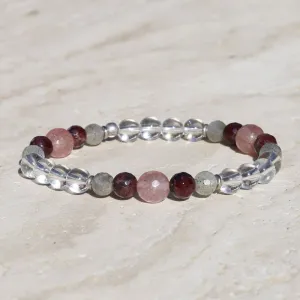 Quartz Love Gemstones Bracelet