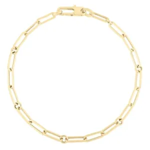 Roberto Coin 18K Yellow Gold Paper-Clip Link Bracelet