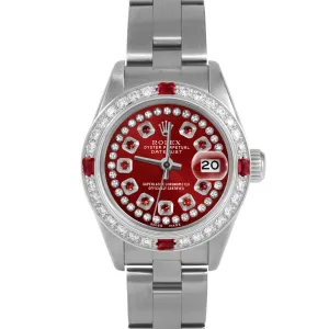 Rolex Datejust 26mm | 69174-RED-STRR-4RBY-OYS