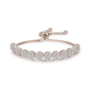 Round Diamond Chain Bracelet