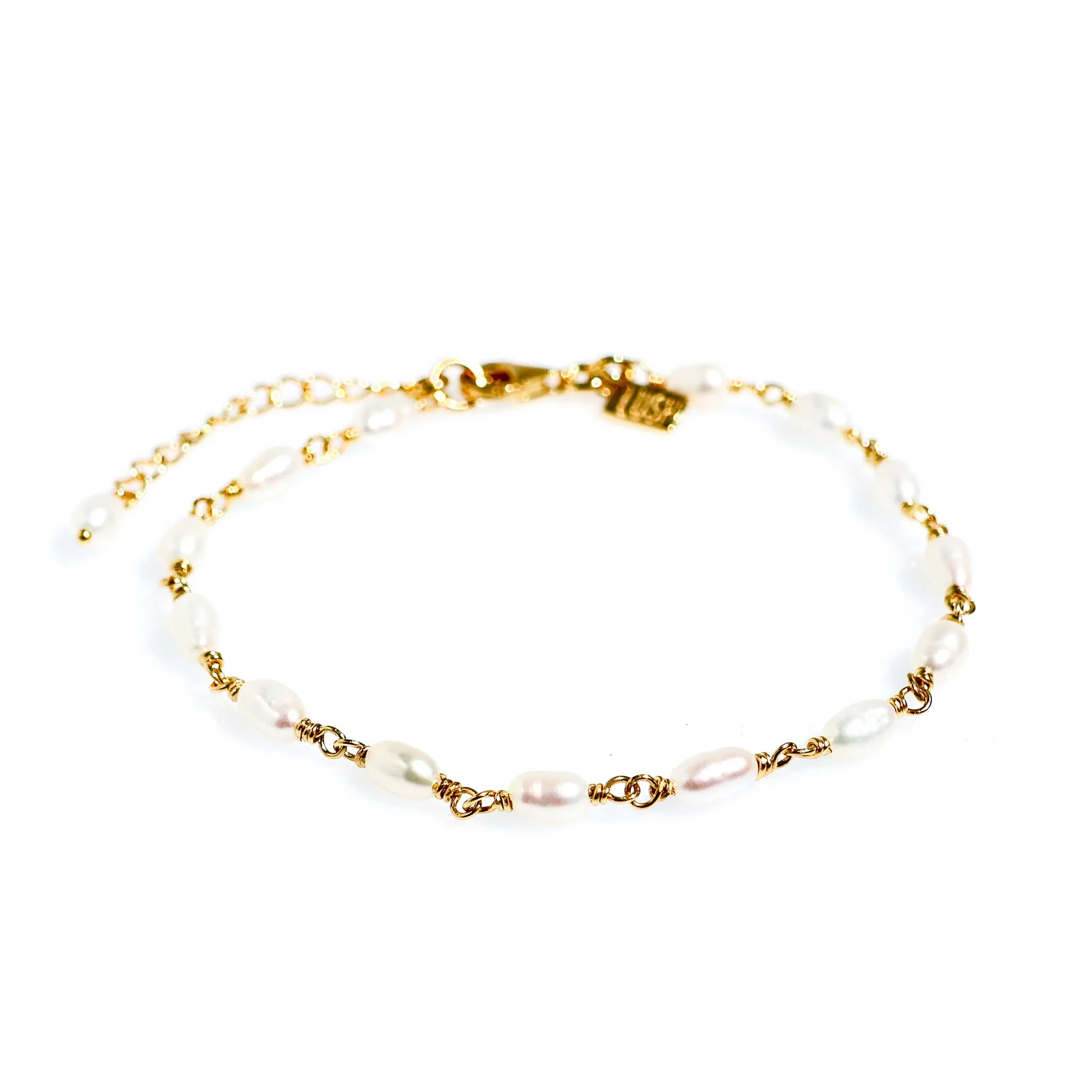 Seaside Bliss Pearl Bracelet Gold