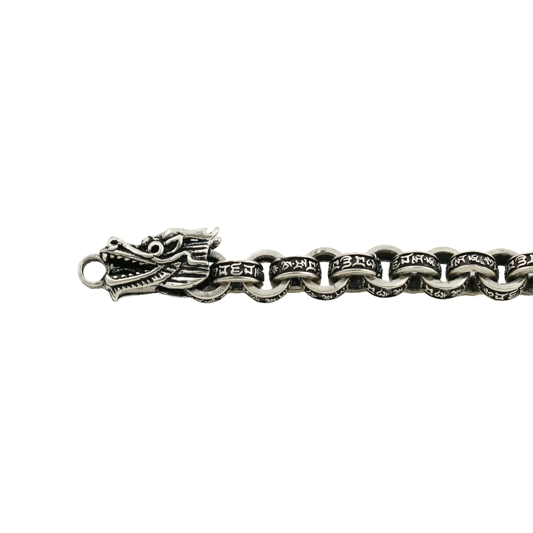 Silver Dragon Bracelet