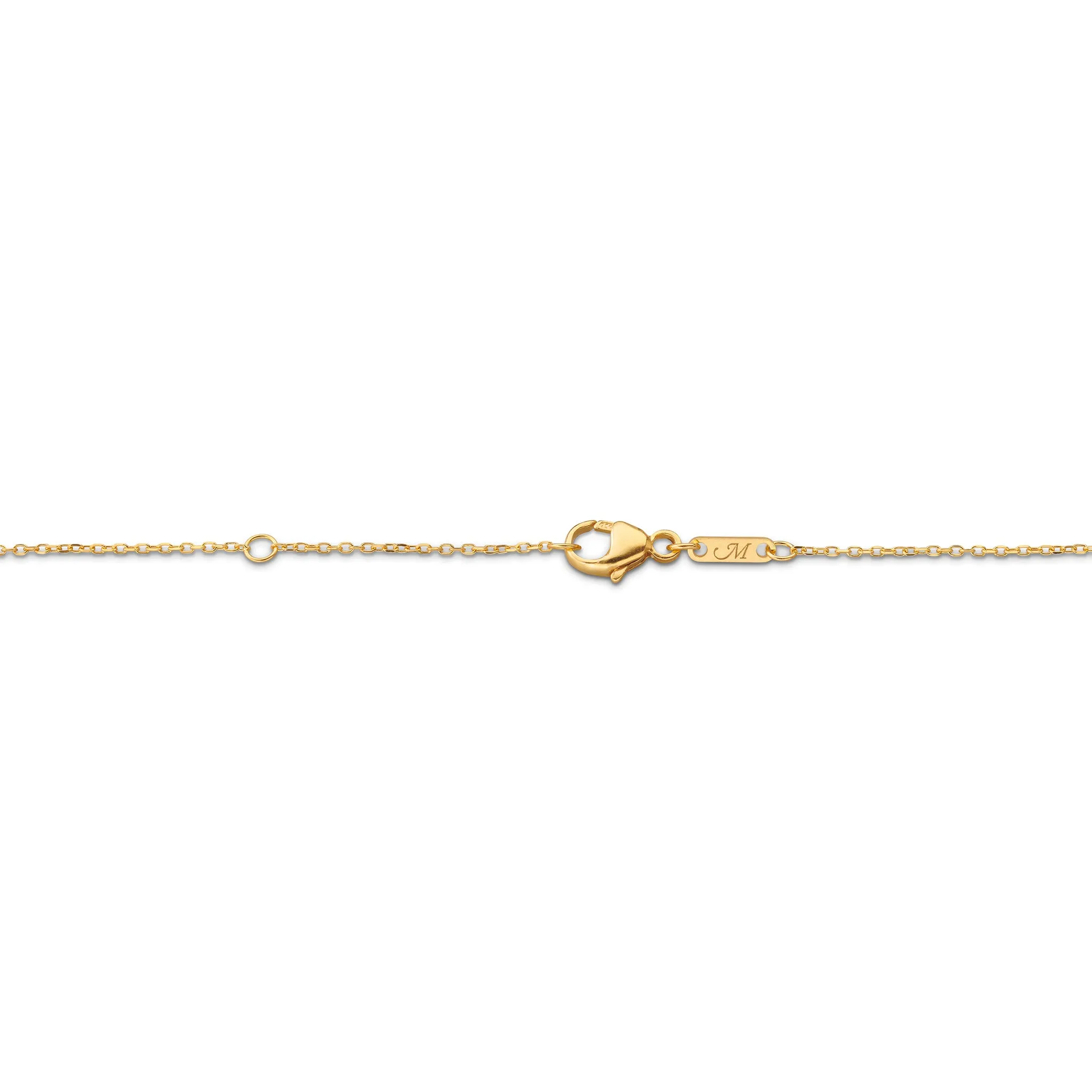 Slim "Viv" Gold Locket Necklace