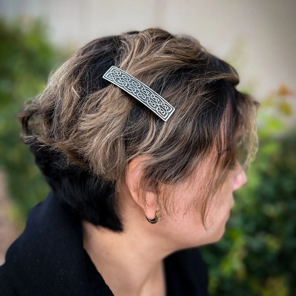 Small Celtic Barrette