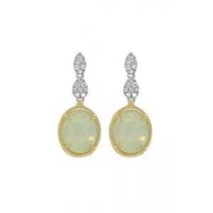 Spark Creations Earrings E 6337-OPAL