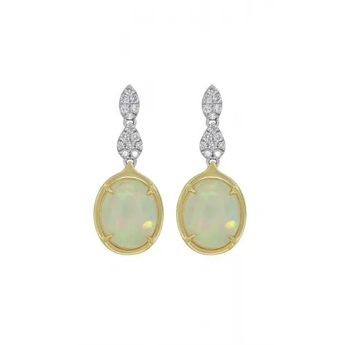 Spark Creations Earrings E 6337-OPAL