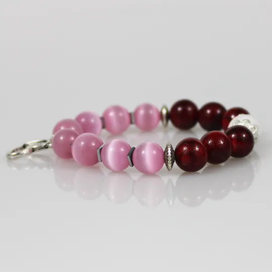 St Valentine's Day Bead Bracelet