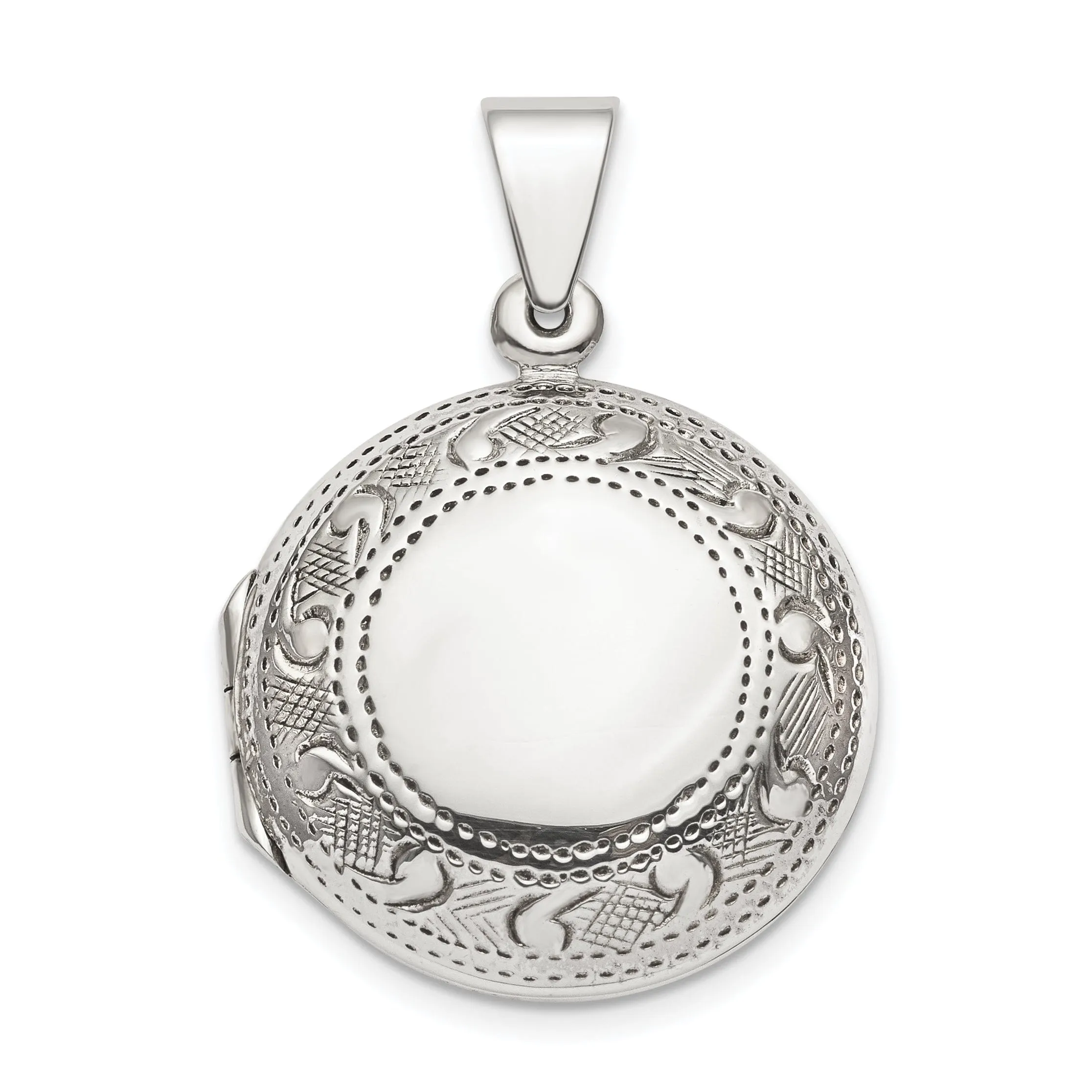 Sterling Silver Circle Locket