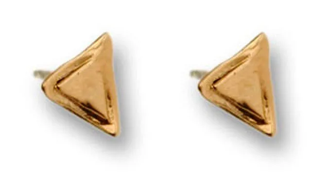 Stud Earrings from Bluenoemi 9 KT Gold Post Earrings