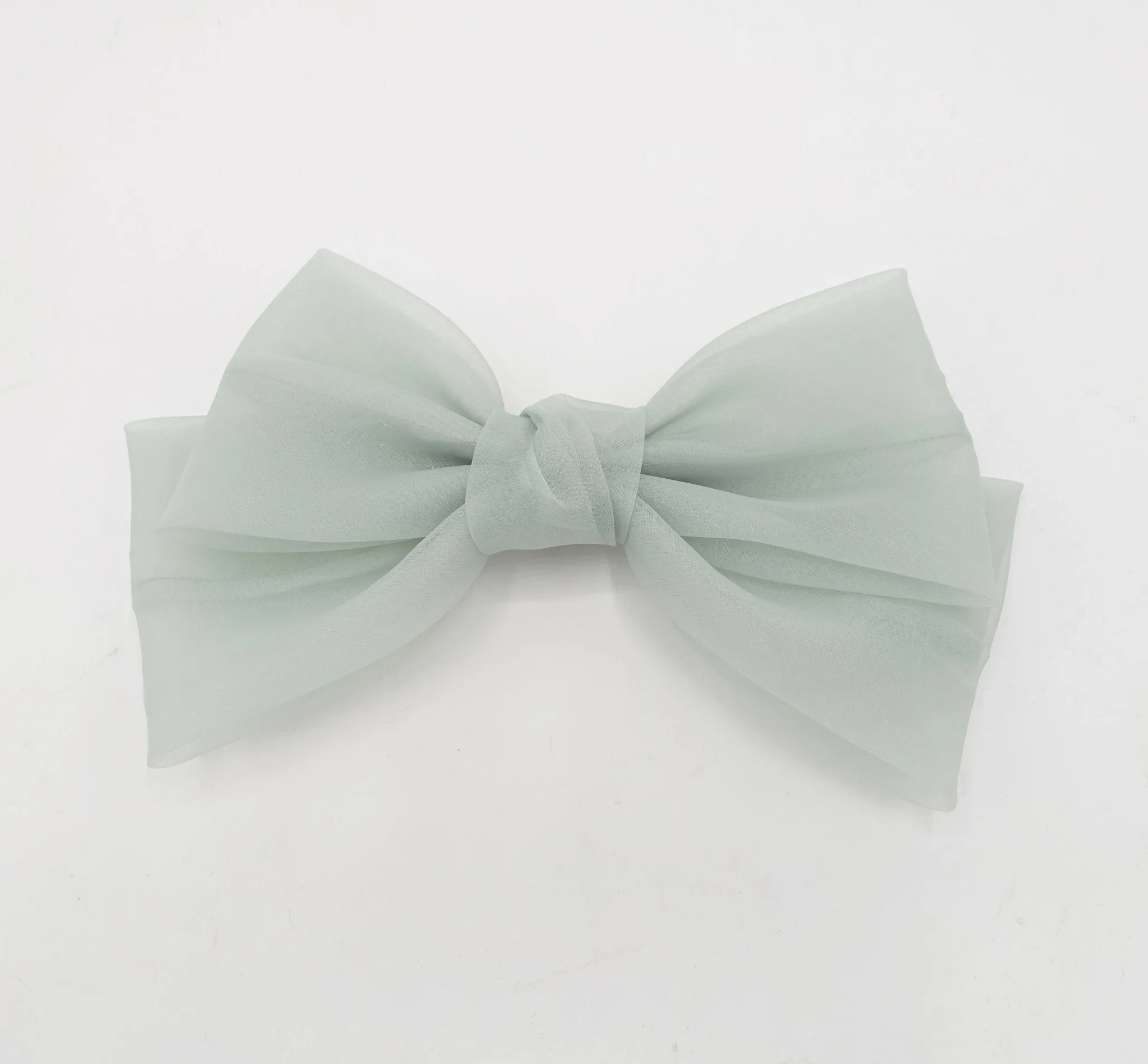 Texas organza hair bow big stylish bow hair accessories for women