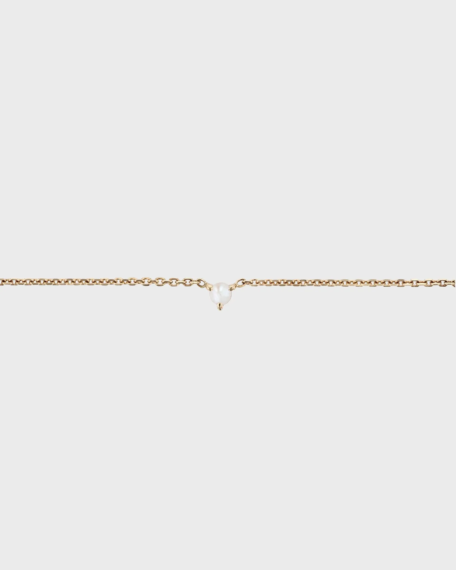 The Petite Pearl Birthstone Bracelet