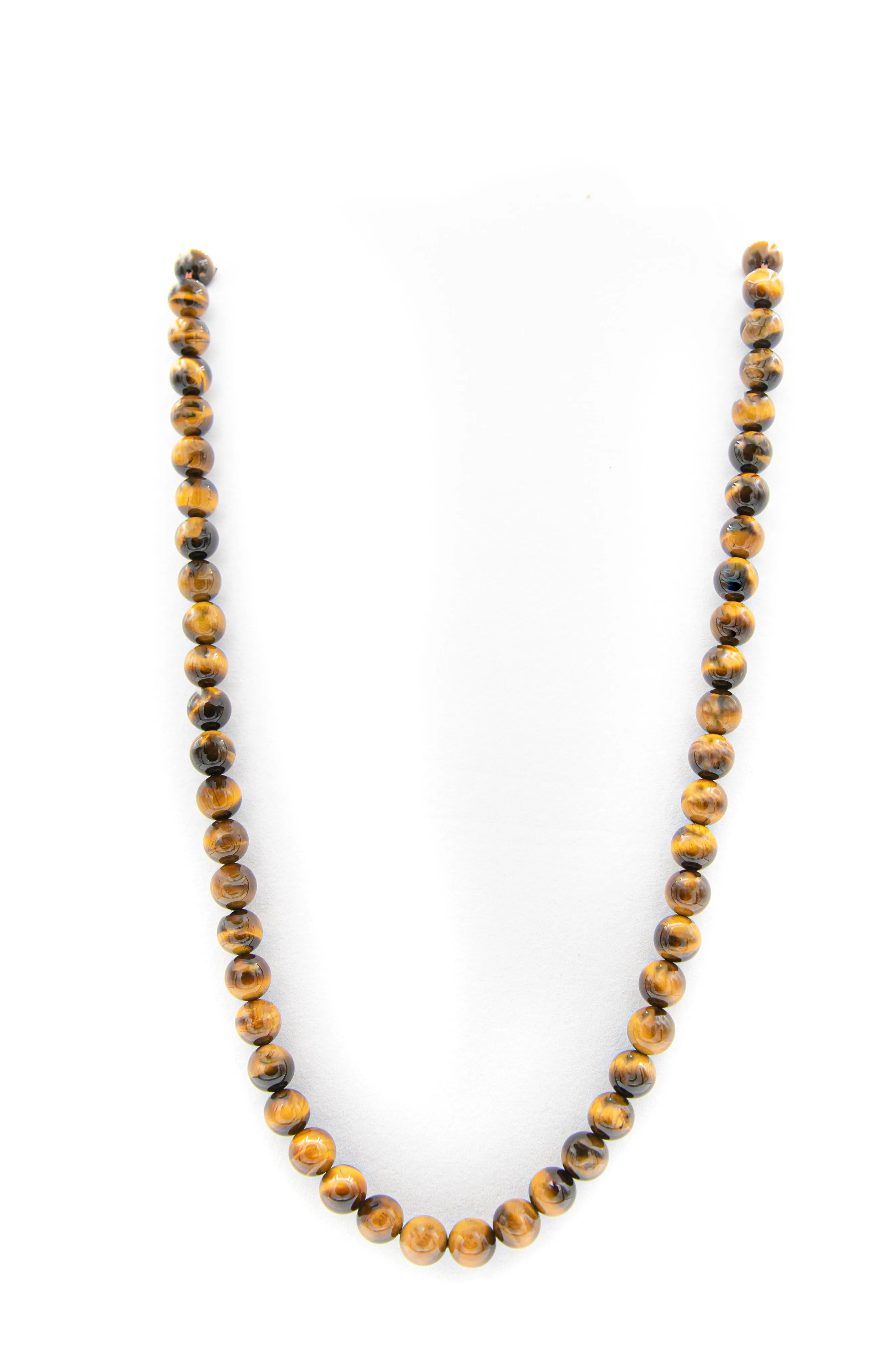 Tigers Eye Natural Gemstone Necklace