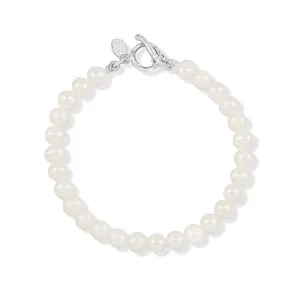 Timeless White Freshwater Pearl Bracelet