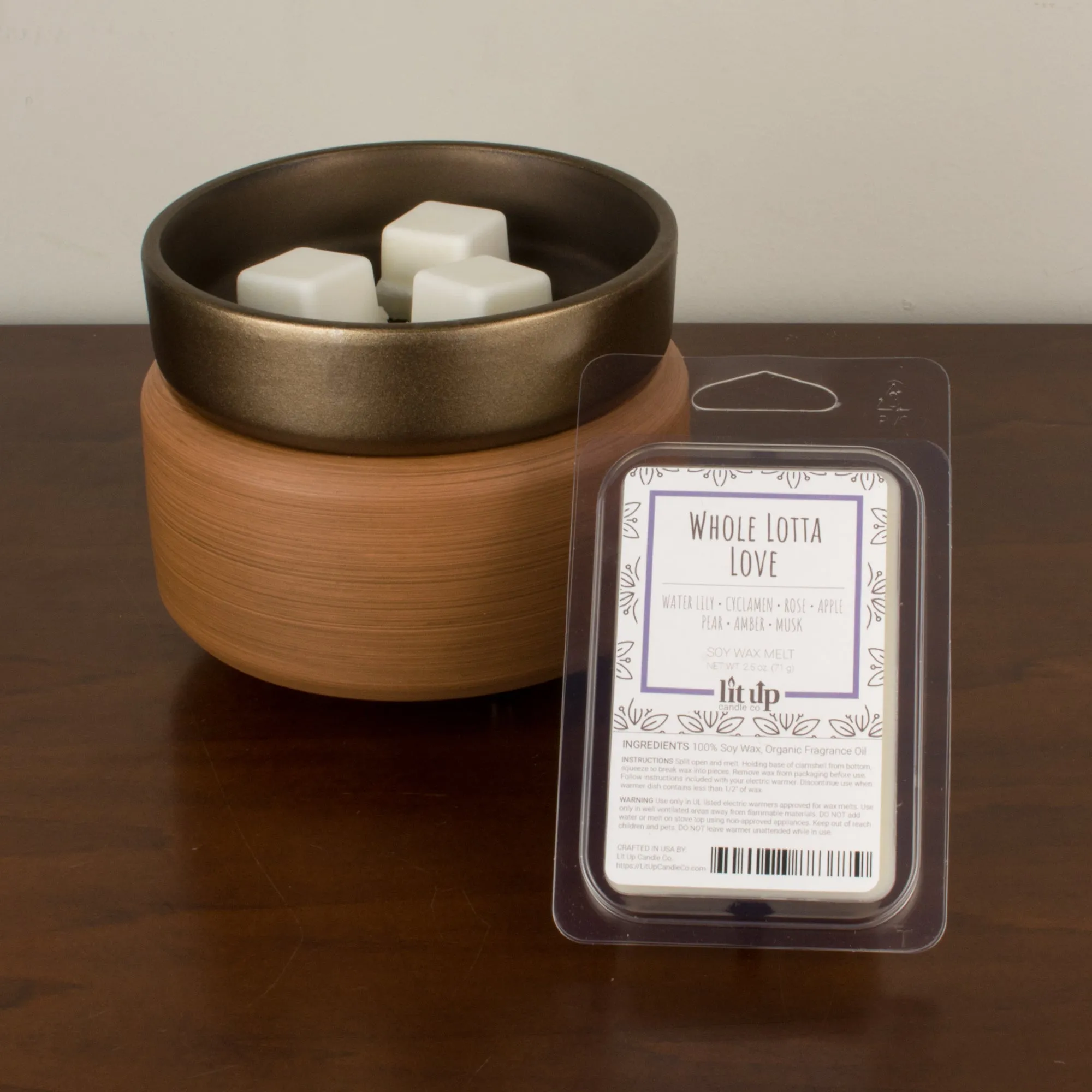 Whole Lotta Love scented 2.5 oz. soy wax melt - FKA Beautiful Day