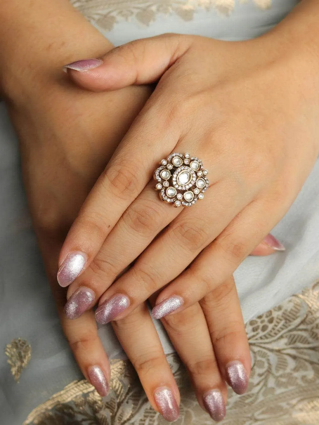 Yashika Aannand In Stunning Victorian Ring